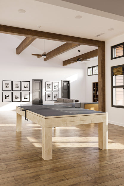 The Modern Pool Table M1 Oak Wood