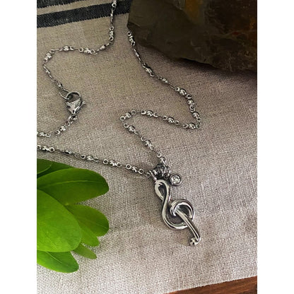 MUSICAL NOTE NECKLACE