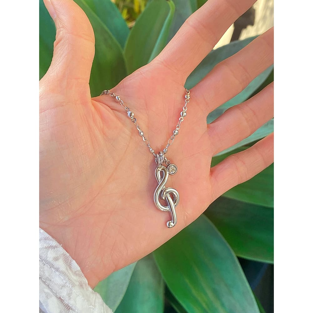 MUSICAL NOTE NECKLACE
