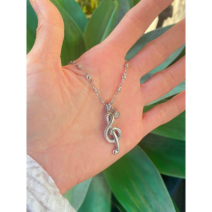 MUSICAL NOTE NECKLACE