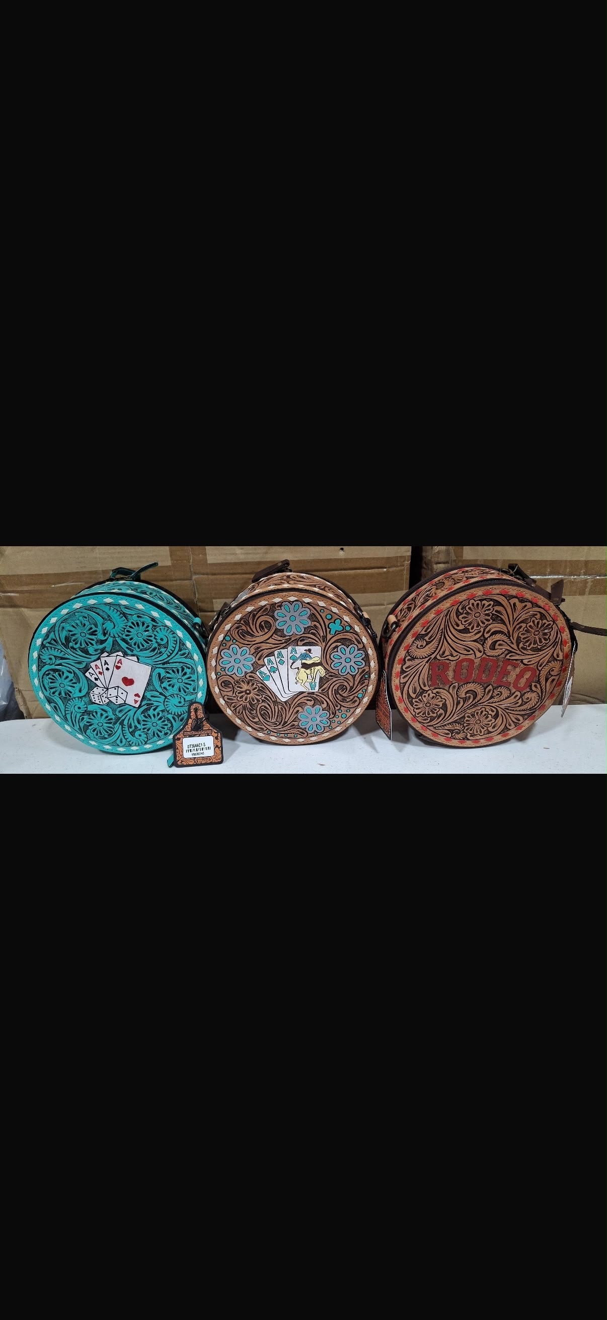 Genuine Leather Canteen Purses