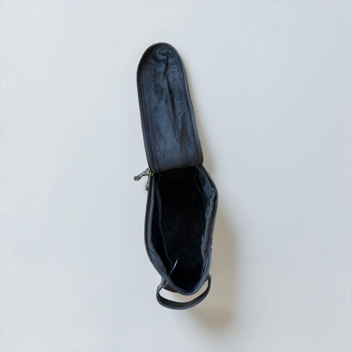 COWHIDE & LEATHER MAKEUP BAG