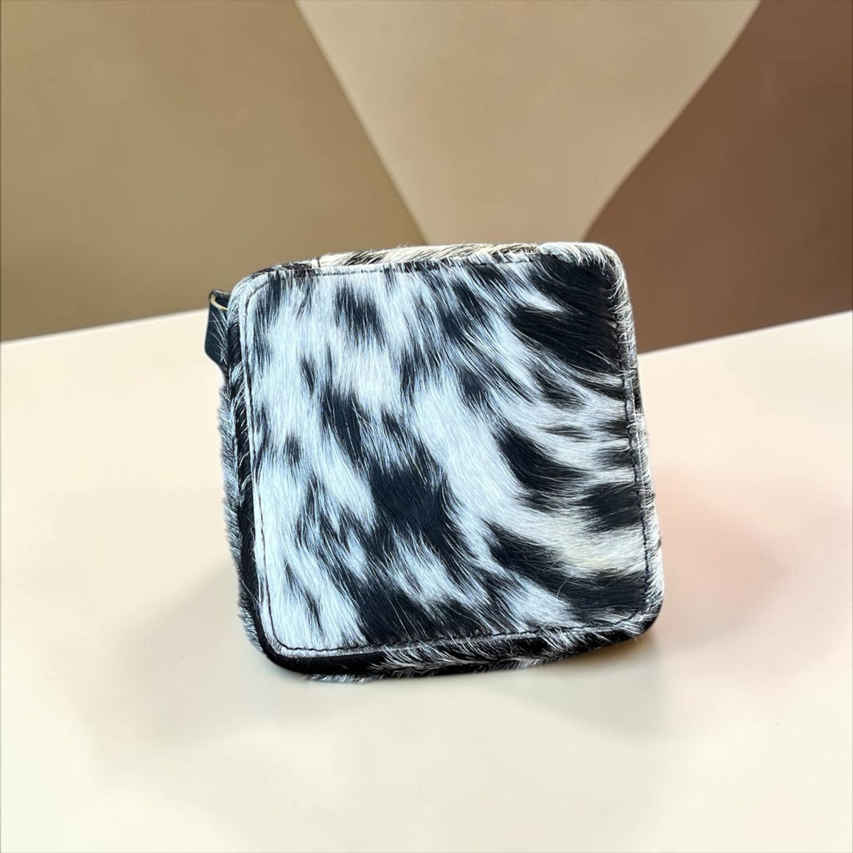 ALL COWHIDE JEWELRY BOX