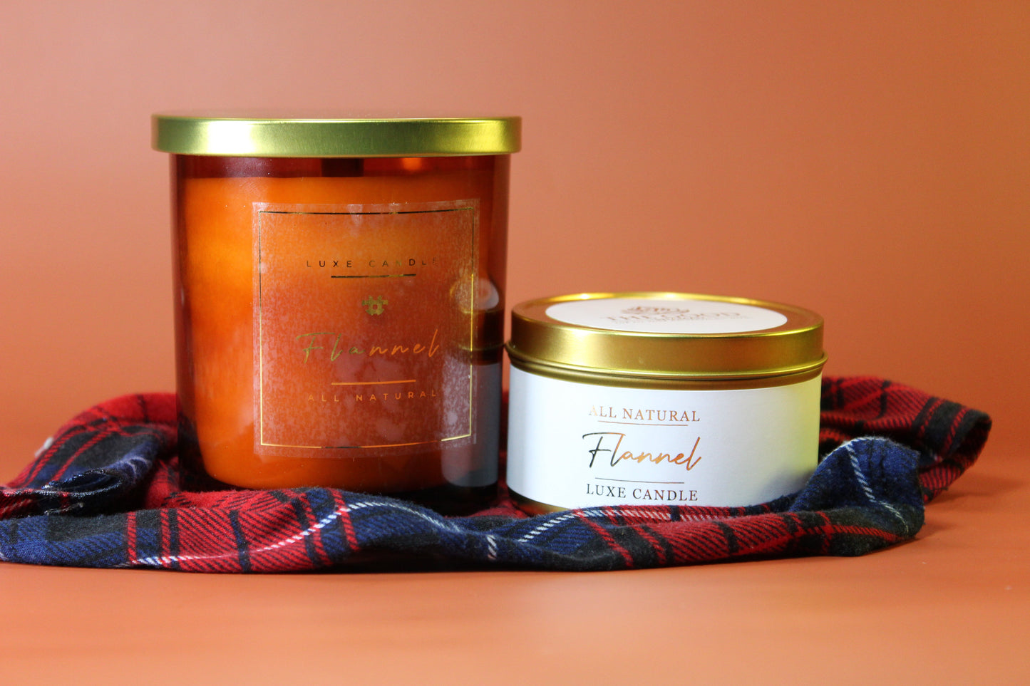 Flannel • Luxe Natural Coconut Wax Candle