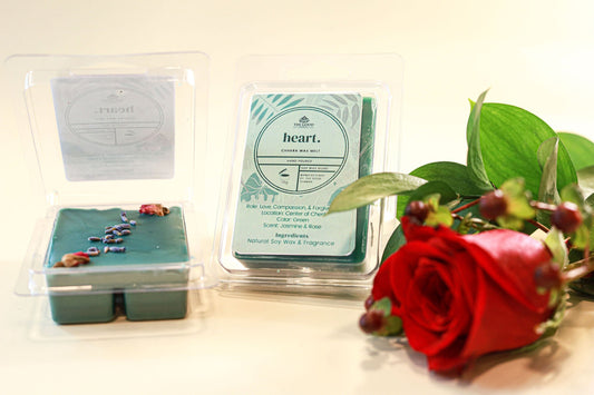 Heart Chakra – Luxe Hand-Poured Natural Soy Wax Melts