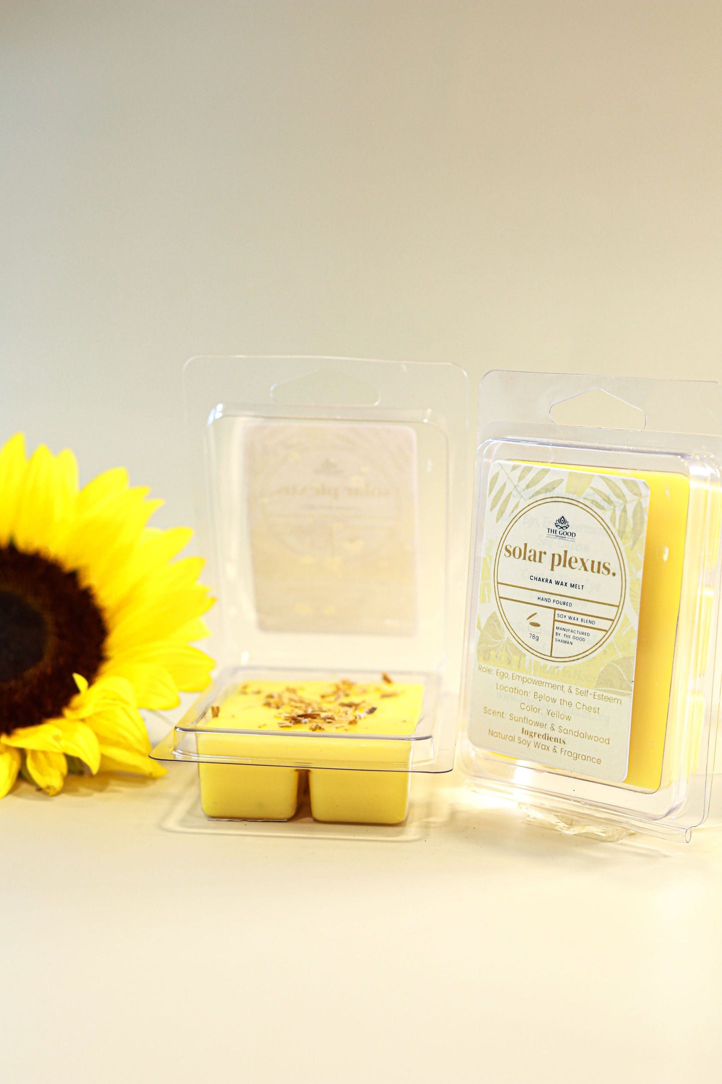 Solar Plexus – Luxe Hand-Poured Natural Soy Wax Melts