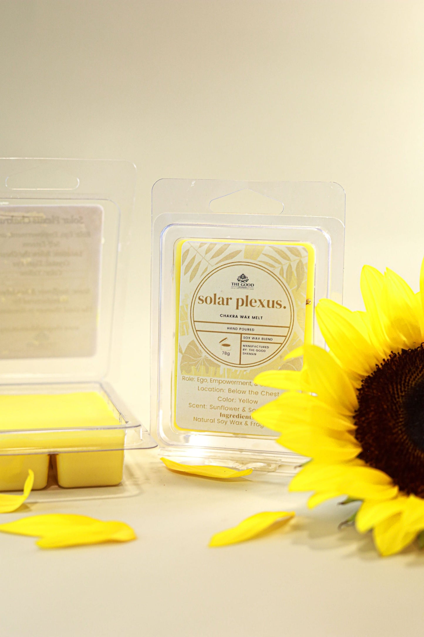 Solar Plexus – Luxe Hand-Poured Natural Soy Wax Melts