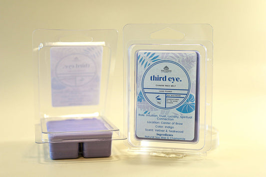 Third Eye Chakra – Luxe Hand-Poured Natural Soy Wax Melts