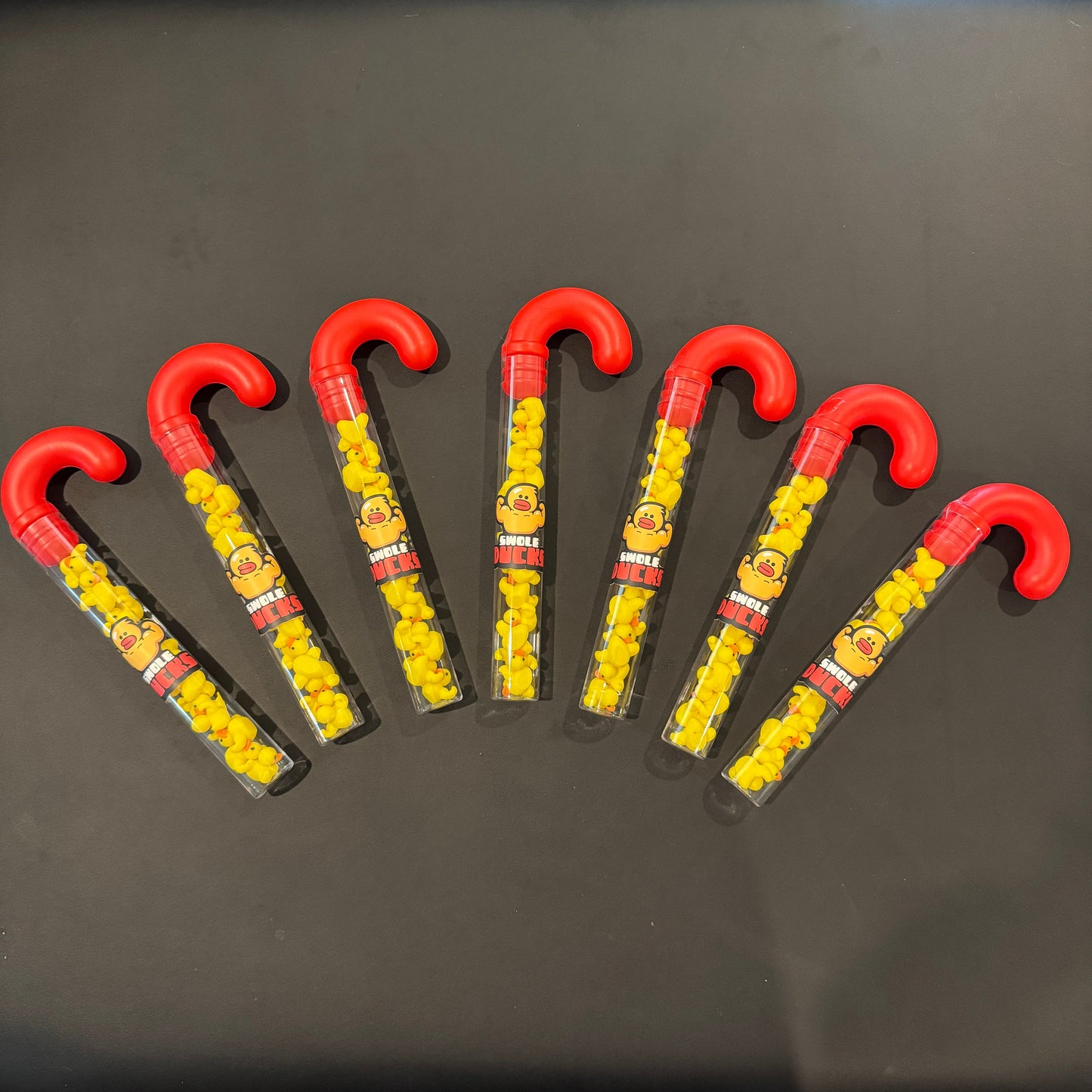 Swole Duck Candy Cane