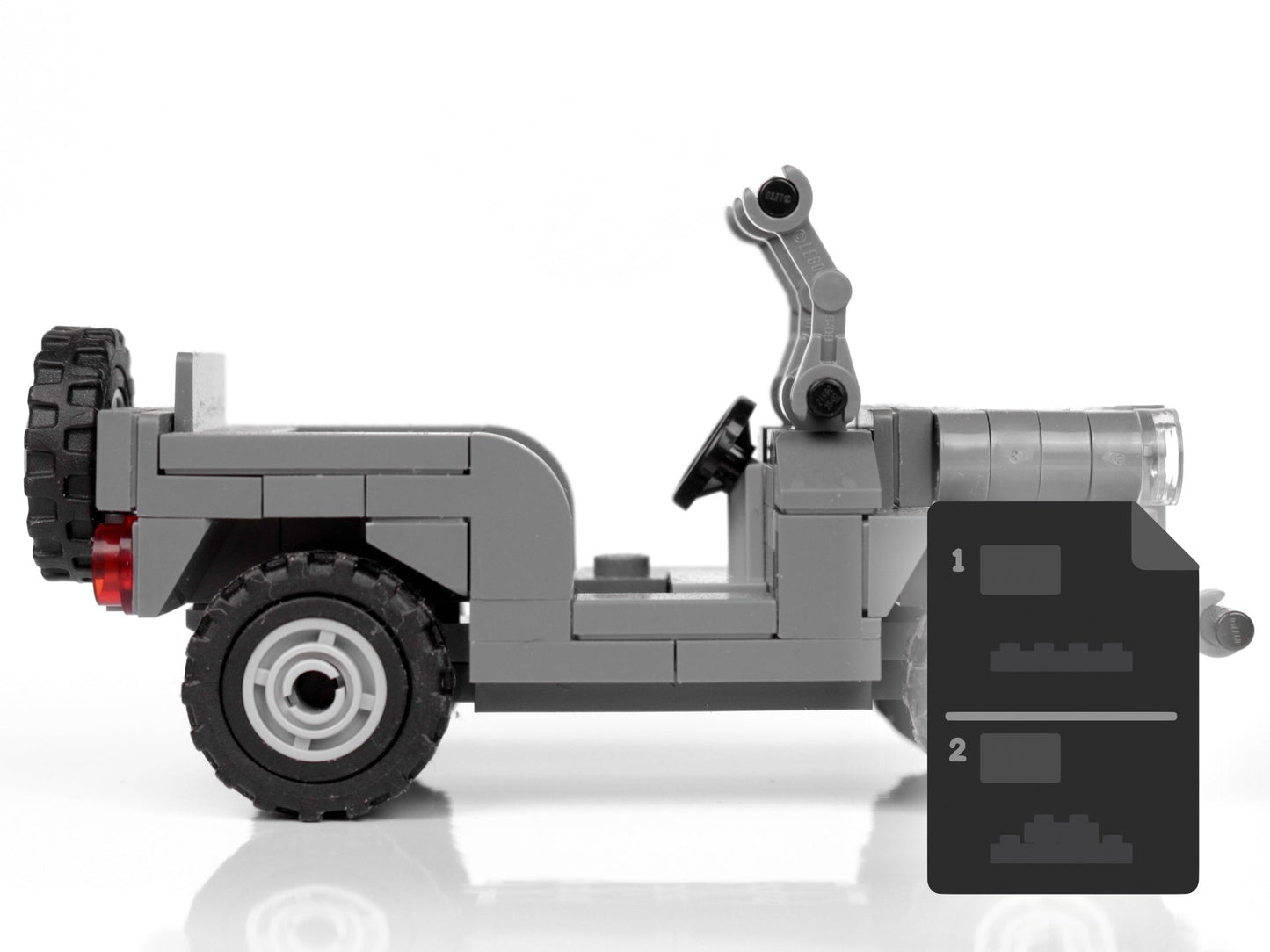 Willys Jeep - Instructions Only