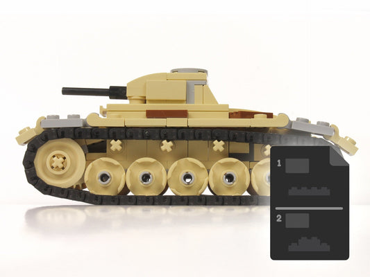Desert Panzer II - Instructions Only