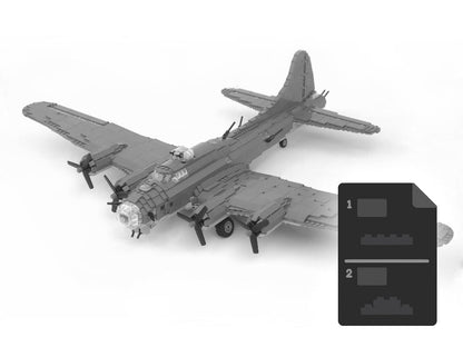 B17 Flying Fortress - Instructions Only