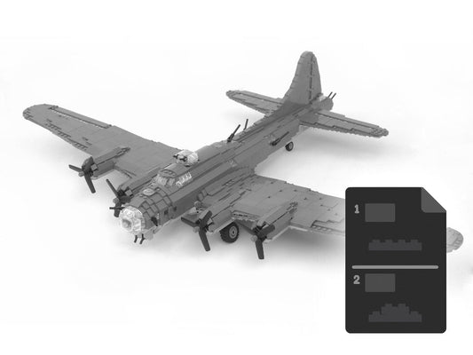 B17 Flying Fortress - Instructions Only