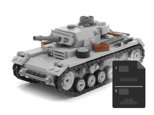 Panzer III - Instructions Only