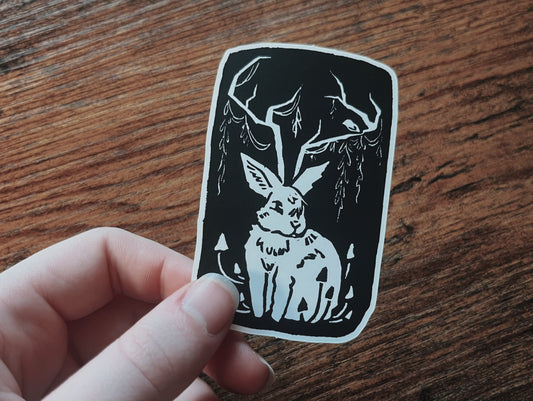 Jackalope Sticker