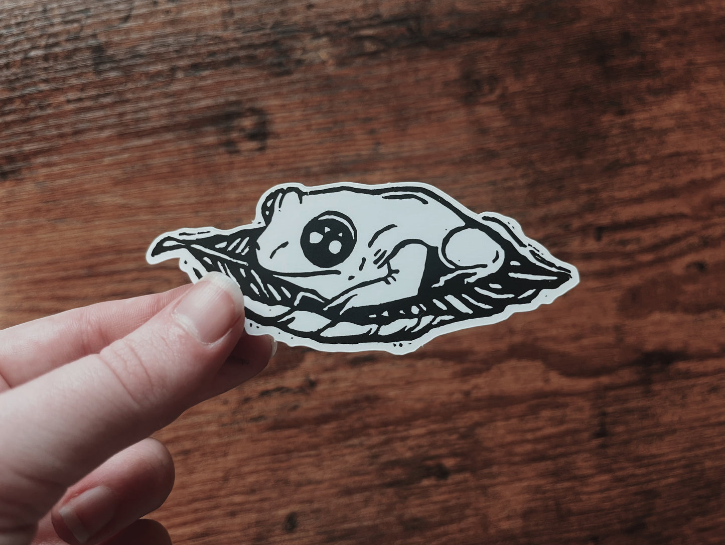 Little Frog Sticker