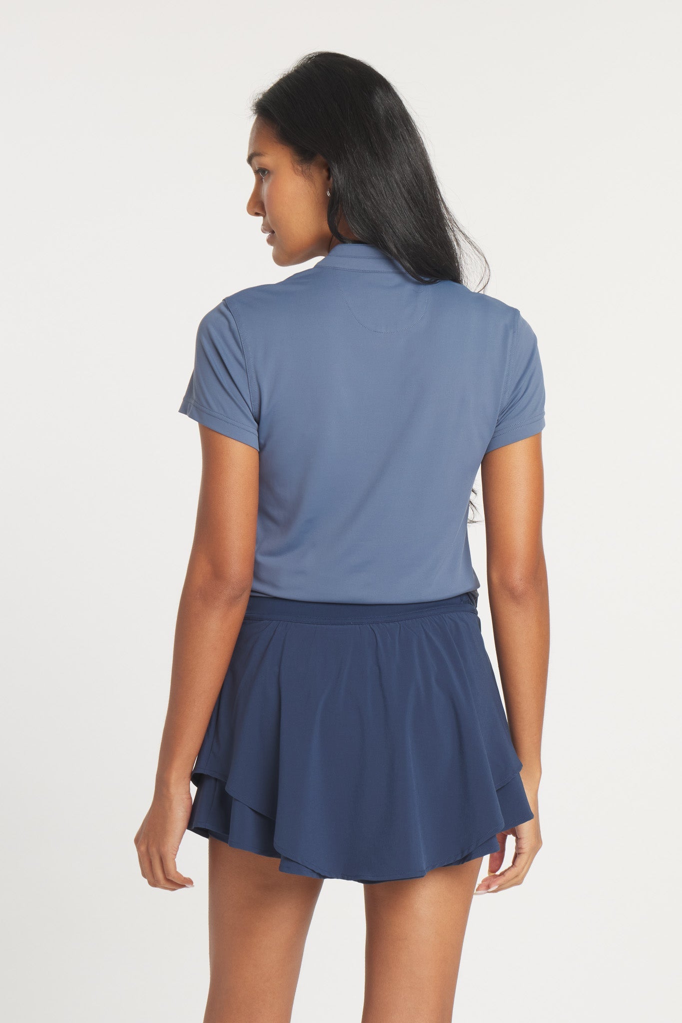 Women's Catalyst Polo | Mantra Collar | Raindrop
