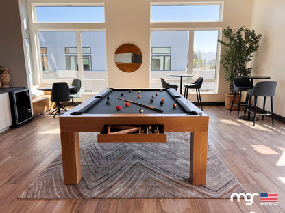 The Modern Pool Table (Rift Oak Natural Finish)