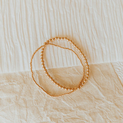 Staci Gold Filled Bead Bracelet