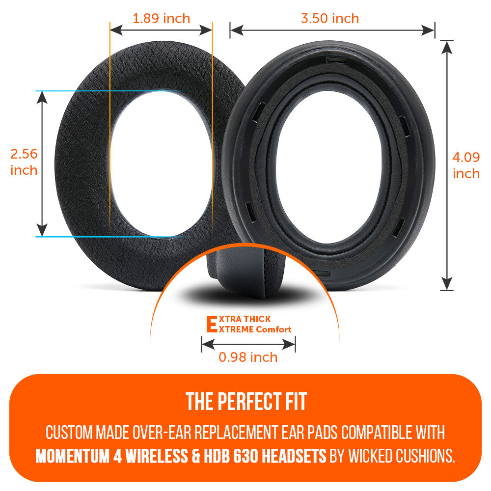 Sennheiser Momentum 4 & HDB 630 Earpads - WC FreeZe Cooling Gel