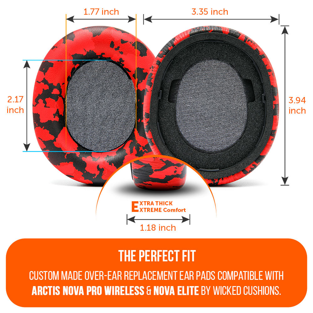 Arctis Nova Pro Wireless & Nova Elite Earpads - WC PadZ Nova Pro Wireless