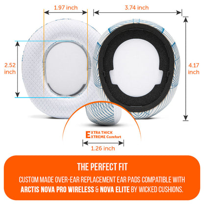 Arctis Nova Pro Wireless & Nova Elite Earpads - WC FreeZe Cooling Gel