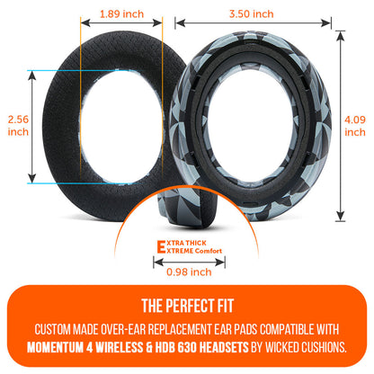 Sennheiser Momentum 4 & HDB 630 Earpads - WC FreeZe Cooling Gel