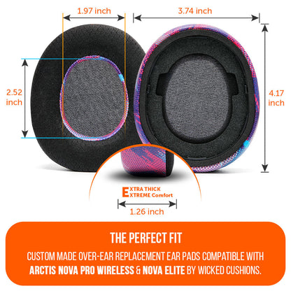 Arctis Nova Pro Wireless & Nova Elite Earpads - WC FreeZe Cooling Gel