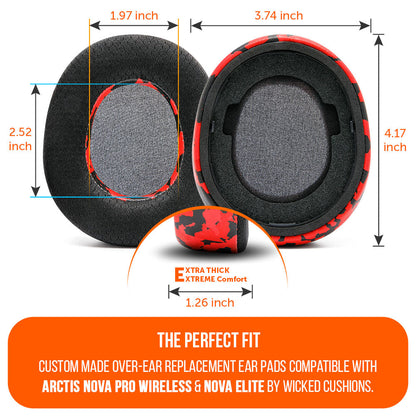 Arctis Nova Pro Wireless & Nova Elite Earpads - WC FreeZe Cooling Gel