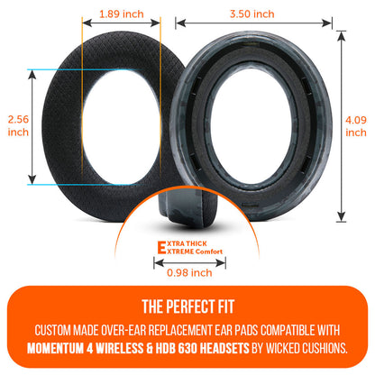 Sennheiser Momentum 4 & HDB 630 Earpads - WC FreeZe Cooling Gel