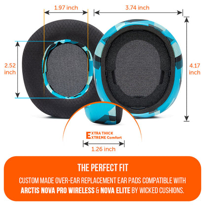 Arctis Nova Pro Wireless & Nova Elite Earpads - WC FreeZe Cooling Gel