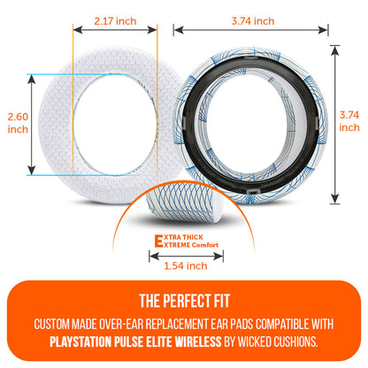 PlayStation Pulse Elite Cooling Gel Earpads - WC FreeZe Pulse Elite