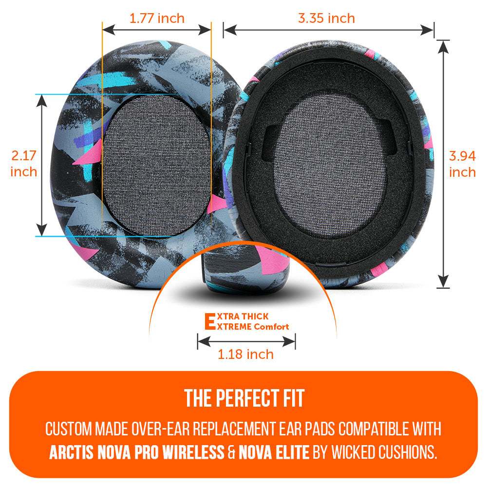 Arctis Nova Pro Wireless & Nova Elite Earpads - WC PadZ Nova Pro Wireless
