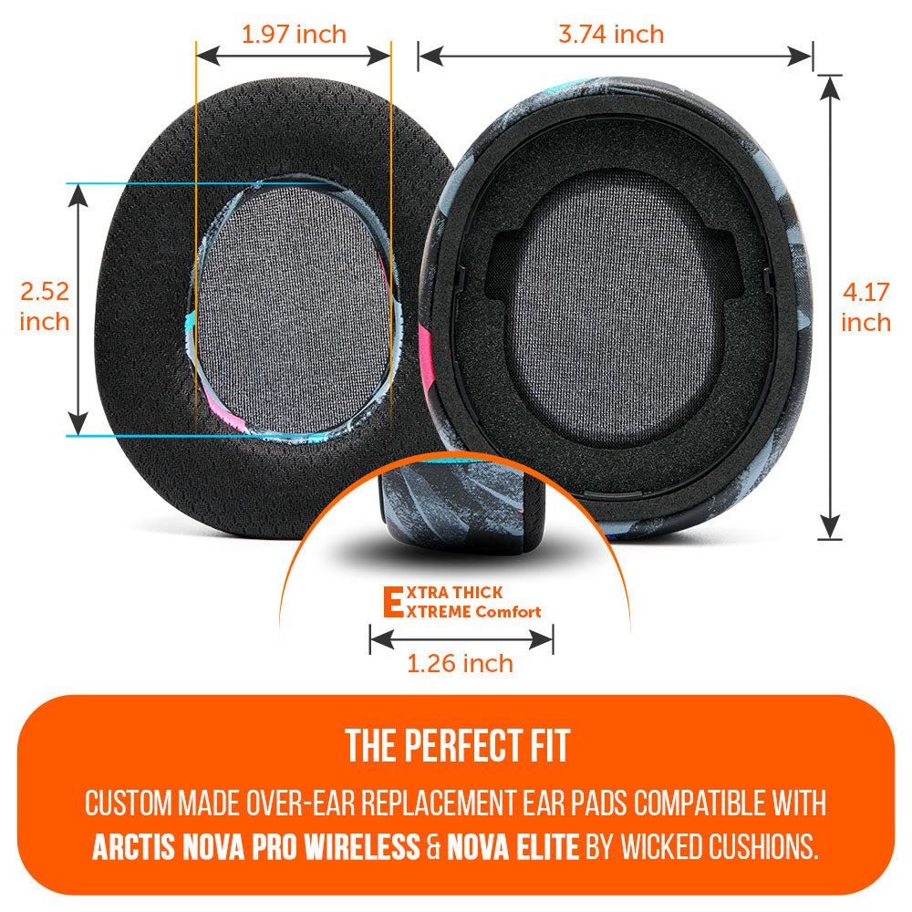 Arctis Nova Pro Wireless & Nova Elite Earpads - WC FreeZe Cooling Gel