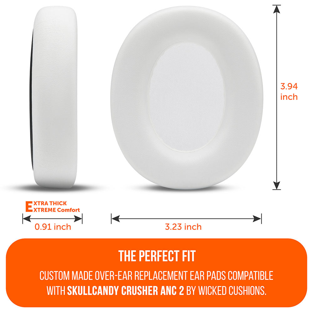 Upgraded Skullcandy Crusher ANC 2 Earpads - WC PadZ Crusher ANC 2