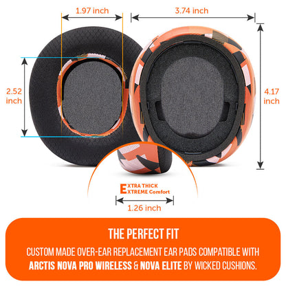 Arctis Nova Pro Wireless & Nova Elite Earpads - WC FreeZe Cooling Gel
