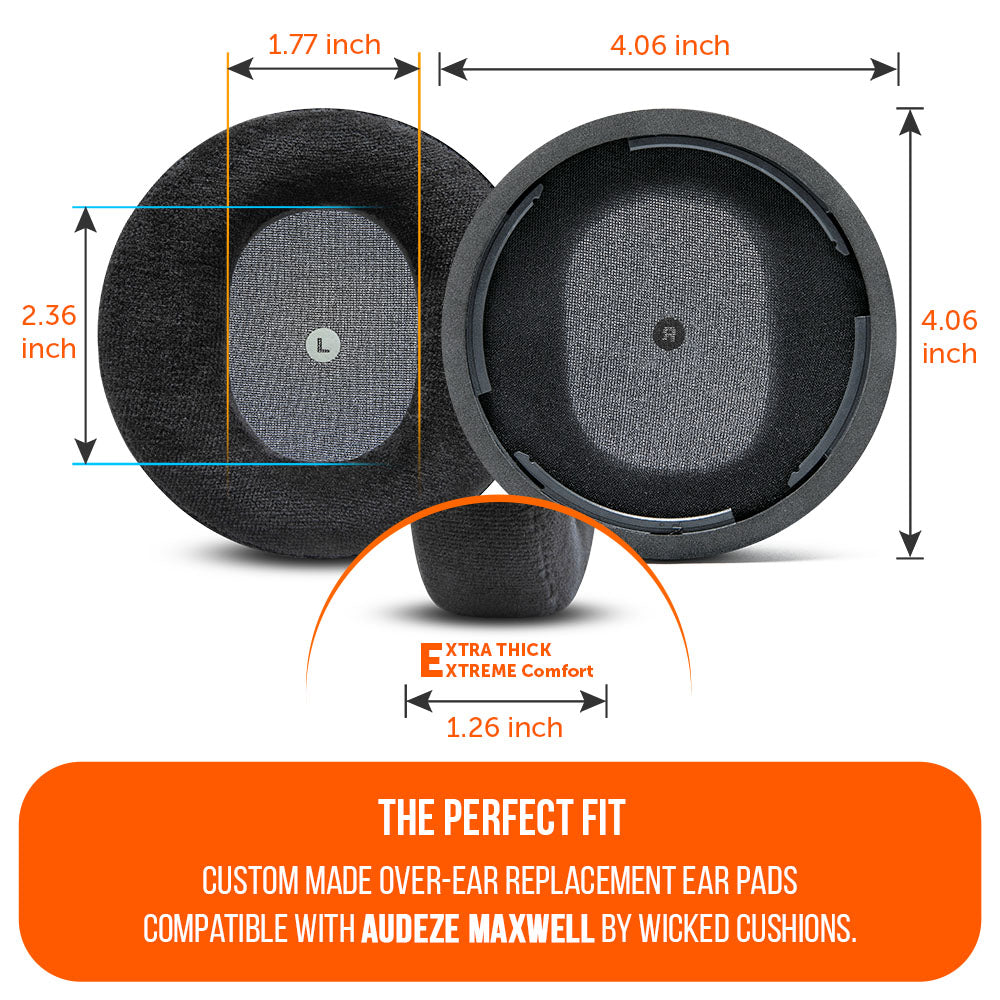 Audeze Maxwell Xbox & PS5 Earpads - WC StealthZ Maxwell