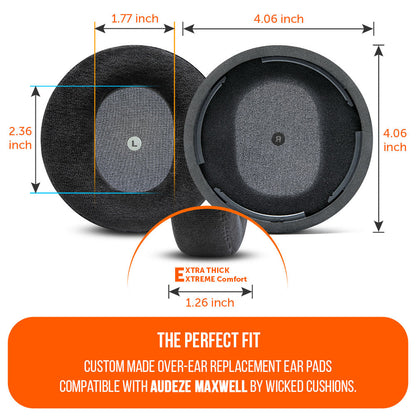 Audeze Maxwell Xbox & PS5 Earpads - WC StealthZ Maxwell