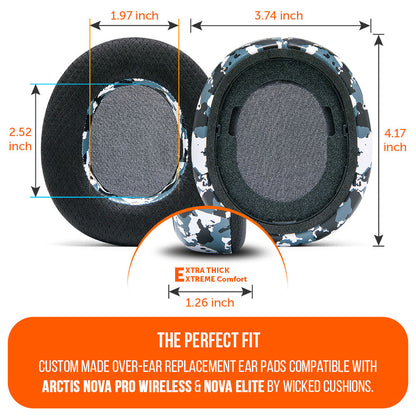 Arctis Nova Pro Wireless & Nova Elite Earpads - WC FreeZe Cooling Gel