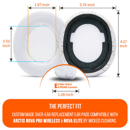Arctis Nova Pro Wireless & Nova Elite Earpads - WC FreeZe Cooling Gel