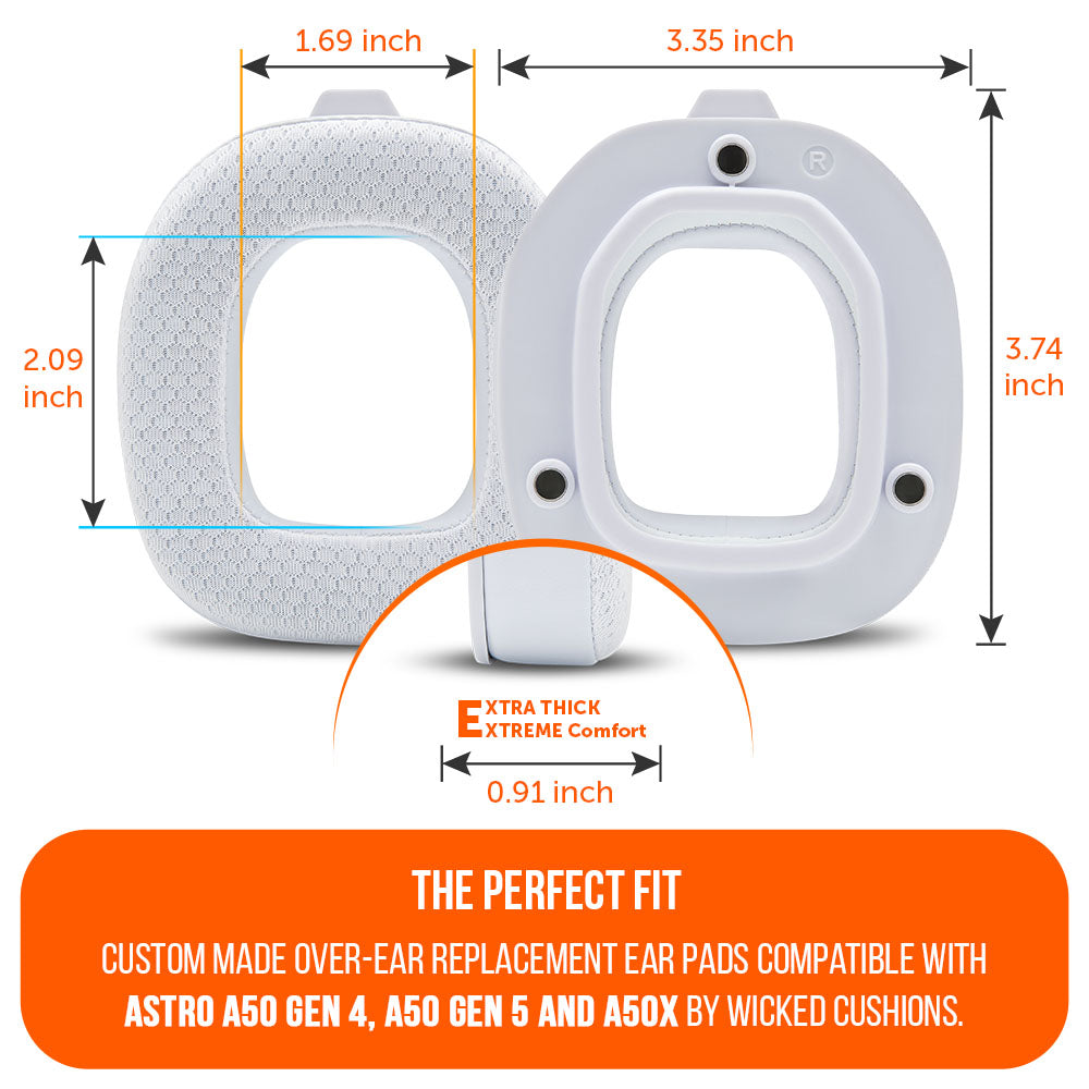 Astro A50 Gen 4, Gen 5 and A50X Earpads - WC FreeZe Cooling Gel
