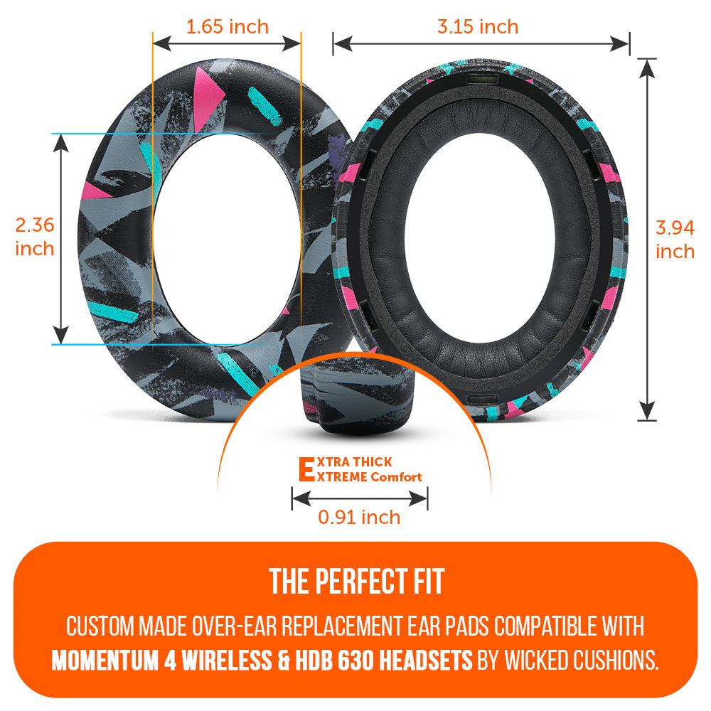 Sennheiser Momentum 4 & HDB 630 Earpads - WC PadZ Momentum 4 & HDB 630