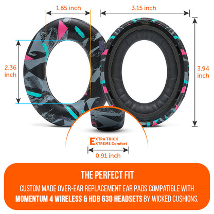 Sennheiser Momentum 4 & HDB 630 Earpads - WC PadZ Momentum 4 & HDB 630