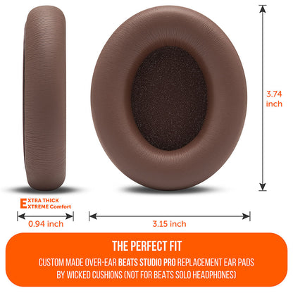 Beats Studio Pro Earpads by Wicked Cushions