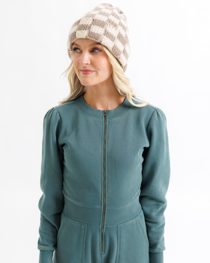 Perfect Balance Puff Sleeve Jumpsuit