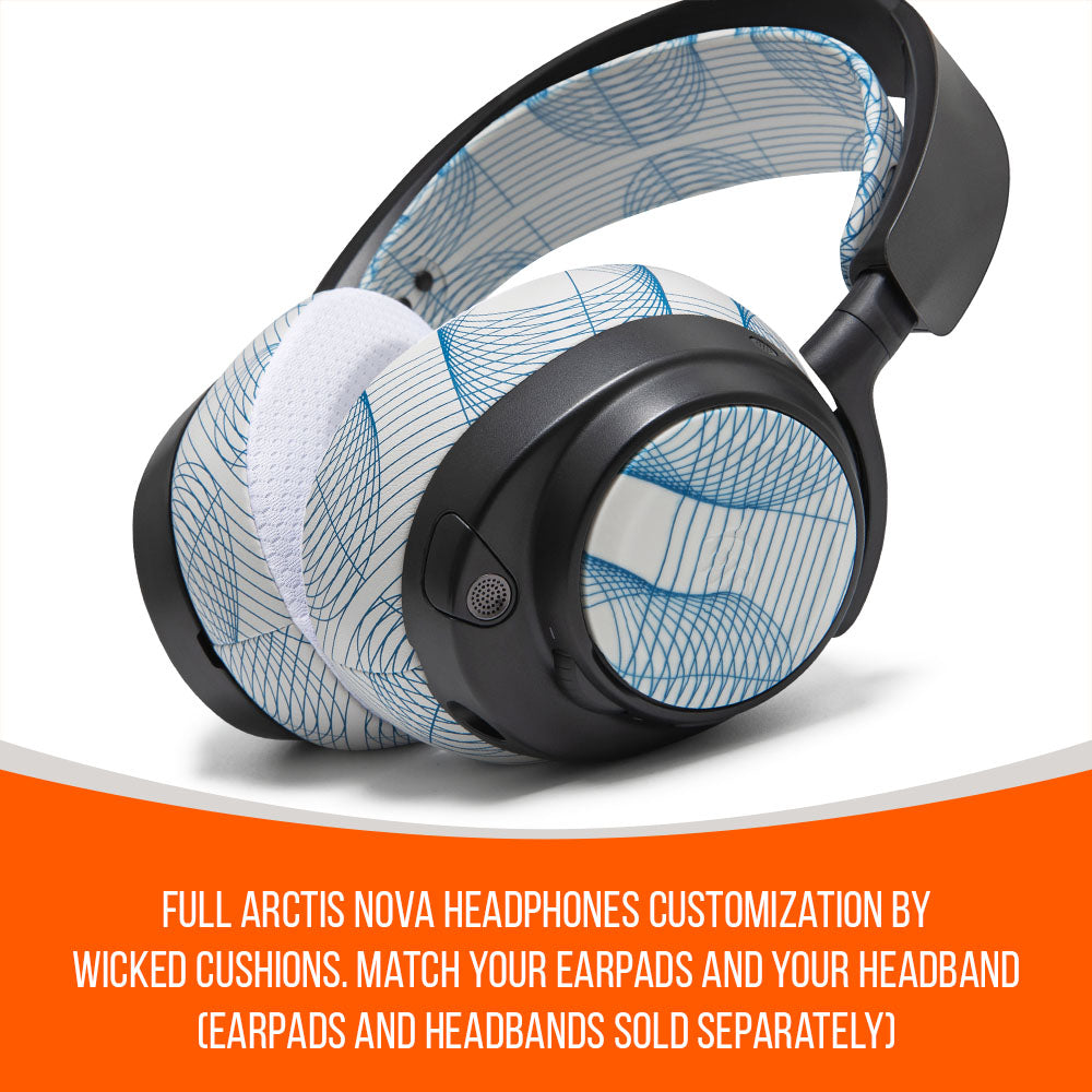WC Side Speaker Plates for Arctis Nova Headsets - Arctis Nova Booster Pack by Wicked Cushions