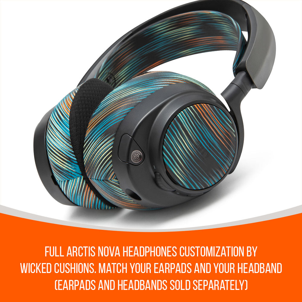 WC Side Speaker Plates for Arctis Nova Headsets - Arctis Nova Booster Pack by Wicked Cushions