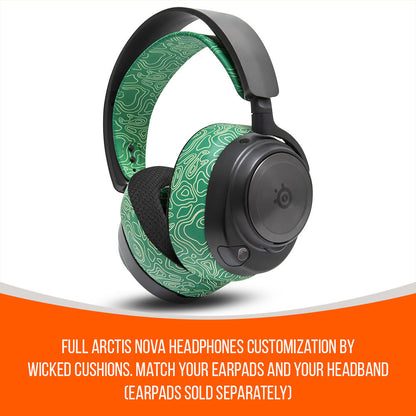 WC Silicone HeadbandZ for Arctis Nova Headsets