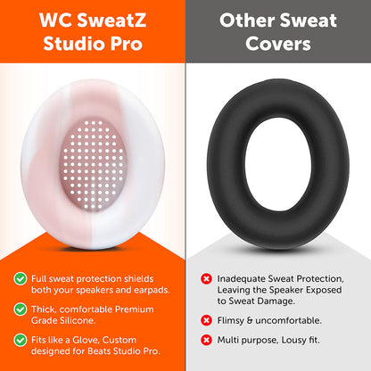 Beats Studio Pro Earpad Sweat Covers - WC SweatZ Studio Pro