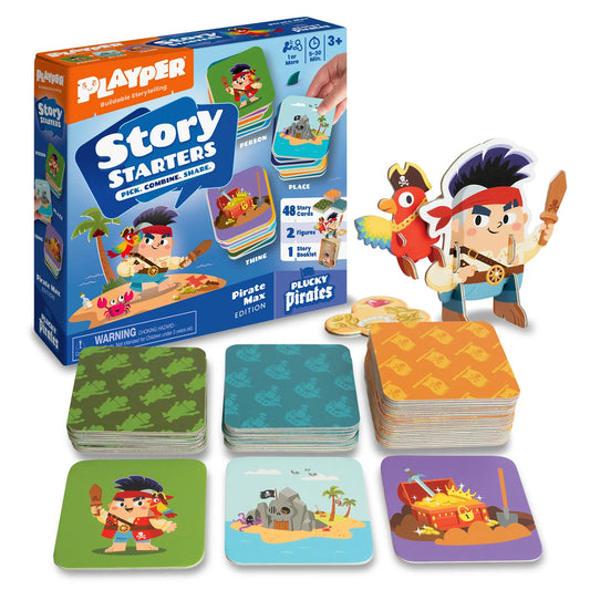 Story Starters: Create a Story Cards for Kids - Pirate Max Edition (50% off)